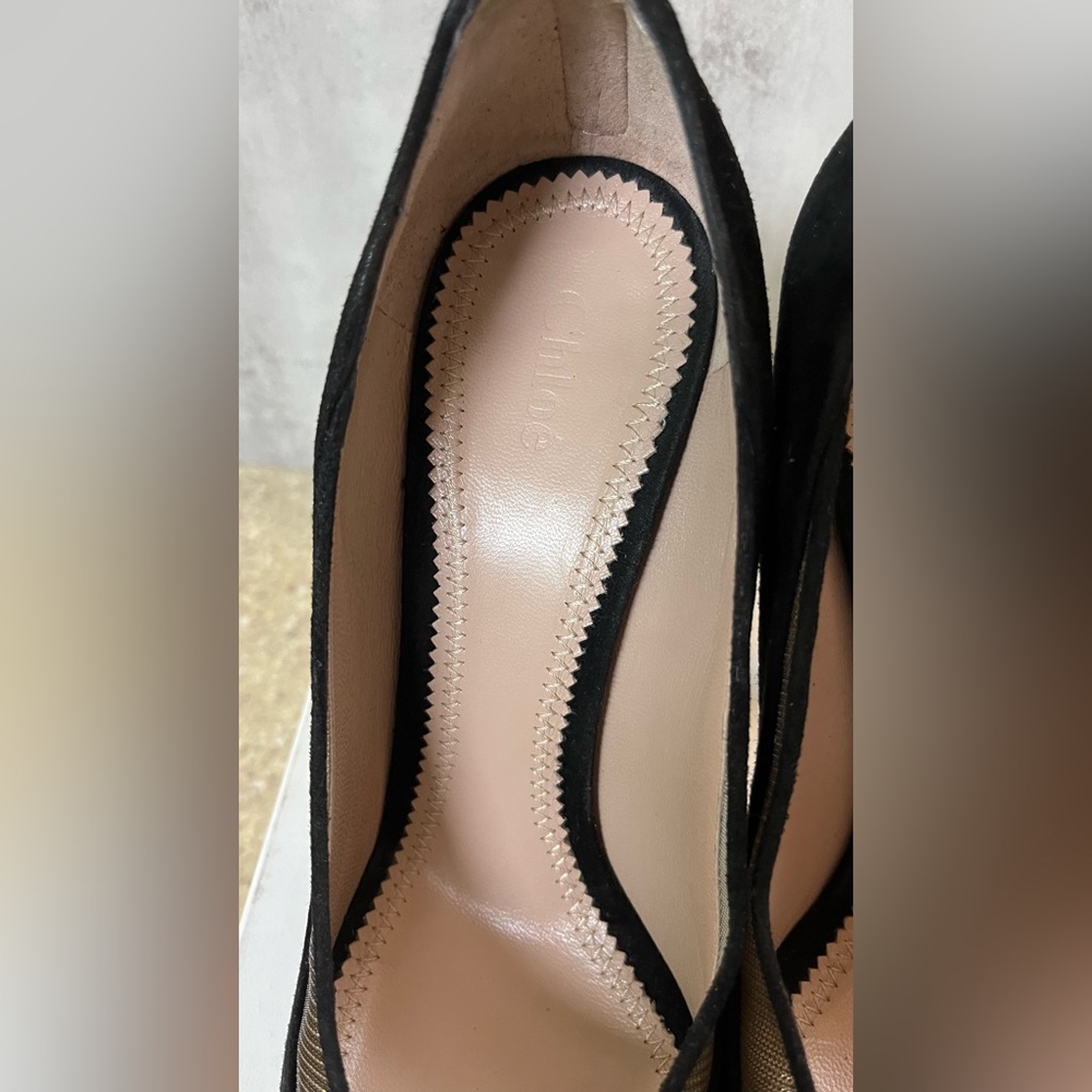 NWTB Chloe Adina Ricoperto Biella Pumps - Picture 6 of 12